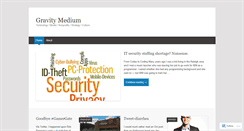 Desktop Screenshot of gravitymedium.com
